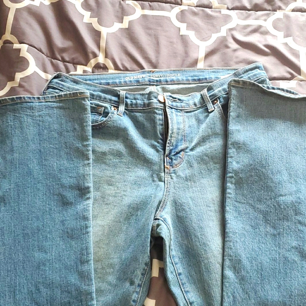 Old navy jeans, worn 1 time